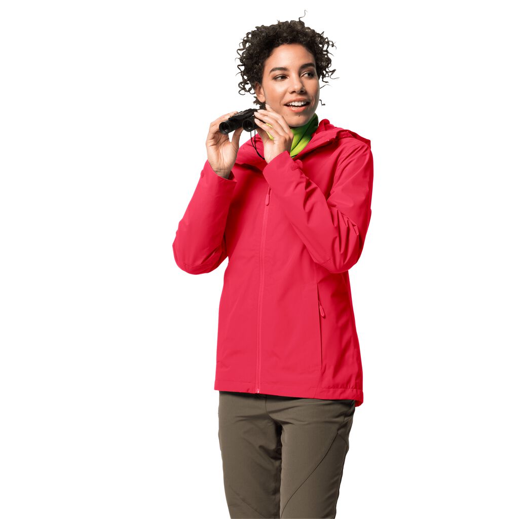 Jack Wolfskin NORRLAND Vestes Femme Rouge - BXNRMJG-04